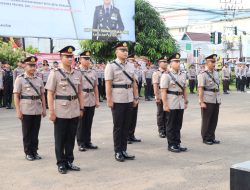 Kapolres Ketapang Pimpin Sertijab Enam Kapolsek Jajaran 