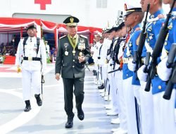 PERTAMA KALI DALAM SEJARAH, HUT TNI AL KE-79 DILAKSANAKAN DI ATAS KAPAL PERANG