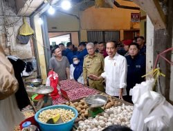 Harisson Dampingi Presiden Jokowi Kunjungi Pasar untuk Pastikan Stabilitas Harga Kebutuhan Pokok
