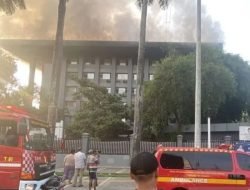 Gedung Bakamla RI Dilahap Si Jago Merah, Personel Gabungan Telah Dikerahkan