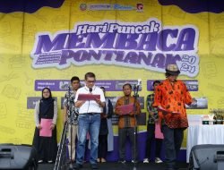 Gol A Gong Kampanyekan Gemar Membaca di Pontianak