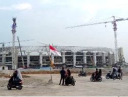 Was-Was Melihat Progres Pembangunan Stadion Utama Sumut Tempat Penutupan PON XXI