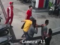 Rekaman CCTV Ungkap Pengeroyokan Joni di SPBU