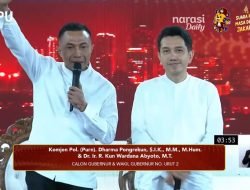 Dharma Pongrekun dalam Debat Pilgub Jakarta: Covid-19 Setingan Asing, Dukung Pramono Jadi Presiden, Sebut AI Mata-mata!