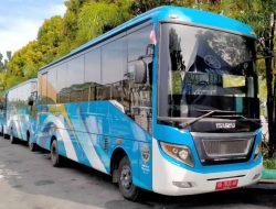 Dishub Mulai Besok,14 Oktober Operasionalkan Bus Gratis untuk Pelajar