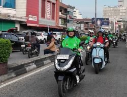 Lebih Dekat dengan Masyarakat, Norsan Ditemani Ojol Blusukan ke Pasar Flamboyan