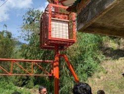 BNPB Uji Coba Alat Peringatan Dini Bencana Banjir Bandang Marapi