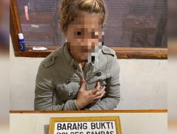 Polisi Tangkap Pengedar Sabu di Sambas