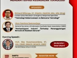 Bakal Gelar Webinar InCRA Bahas Sangat Pentingnya Mengelola Resiko Teknologi di Era Digital