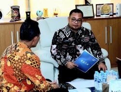 Sekda M.Bari Terima Hasil Evaluasi Penyelenggaraan Statistik Sektoral 