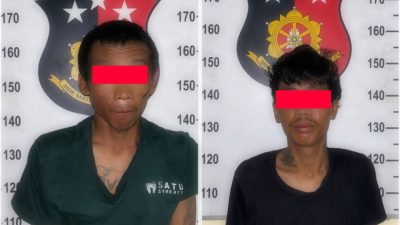 Rampas Dompet Warga, Dua Penodong Ini Diciduk Polisi