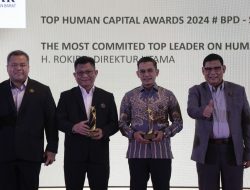 Di Anugerah Top Human Capital Awards 2024, Bank Kalbar Raih Penghargaan Kategori Bintang 4