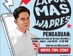 KKK Klarifikasi Program Lapor Mas Wapres Sebagai Program Pemerintah