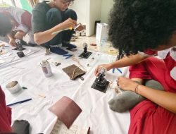 Pelatihan Membuat Miniatur Ikon Pontianak di UMKM Center