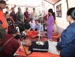 Wapres Gibran Tinjau Lokasi Pengungsian Terdampak Erupsi Gunung Lewotobi