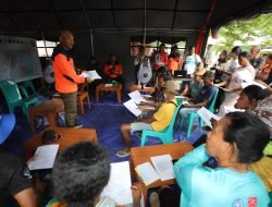 Pemerintah Sosialisasikan Rencana Relokasi Kepada Warga Terdampak Erupsi Gunung Lewotobi Laki-laki