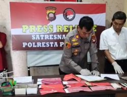 Polresta Pontianak Ungkap 11 Kasus Narkoba, Tangkap 15 Pelaku