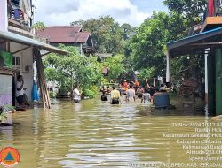 Sekadau Banjir !, Empat Kecamatan Masih Terendam