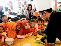 Serunya Cooking Class Transera Hotel Pontianak Bersama TK Mentari Mekar Gemilang