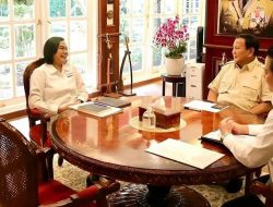 Prabowo Temui Sri Mulyani dan Gelar Rapat Tertutup di Kementerian Keuangan Menjelang Akhir Tahun