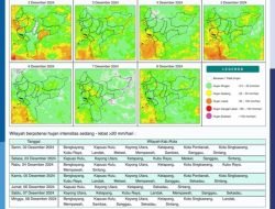 BMKG Perkirakan Hujan Berpotensi Terjadi di Sebagian Besar Wilayah Kalimantan Barat