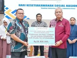 Bank Kalbar Salurkan Bantuan 200 Paket Sembako di Hari Disabilitas Internasional