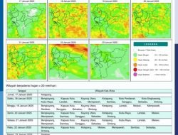 Sebagian Besar Wilayah Kalimantan Barat Berpotensi Hujan