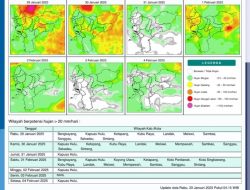 Hari Pertama Imlek, Kalimantan Barat Berpotensi Kembali Diguyur Hujan