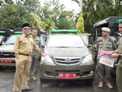 Pastikan Pelayanan Terpenuhi,Sekda Amirullah Cek Kendaraan Operasional