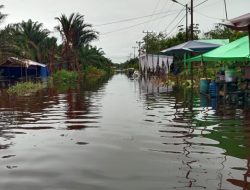 Sambas Banjir, 477 KK di Kecamatan Galing Terdampak