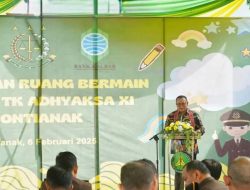 Dirut Bank Kalbar Hadiri Peresmian Ruang Bermain Indoor TK Adhyaksa XI