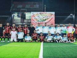 Mini Soccer Jadi Ajang Sinergi, Bank Kalbar Taklukan Kompas Media Group dengan Kemenangan Telak