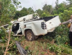 Laka Lantas Tunggal di Matan Hilir Selatan