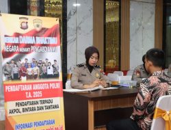 Penerimaan Anggota Polri di Polresta Pontianak Memasuki Minggu Kedua, 506 Orang Sudah Mendaftar