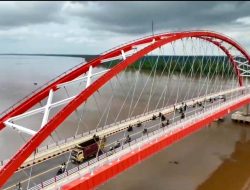 Jembatan Sungai Sambas Besar Resmi Beroperasi, Diharapkan Dongkrak Mobilitas dan Ekonomi