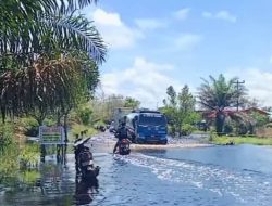 Banjir di Sungai Ambawang Mulai Surut