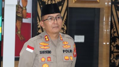 Potret Kepala Kepolisian Resor (Kapolres) Sambas, AKBP Sugiyatmo. Dirinya menegaskan akan tingkatkan keamanan selama Ramadhan 2025.