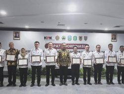 Pemkab Sambas Raih Penghargaan Tertinggi dalam Pencegahan Korupsi se-Kalimantan Barat