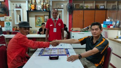 Laga final Kejurda Catur Gajah atau Xiang Qi Kalbar 2025 di Yayasan Bhakti Suci, Pontianak, Rabu (19/3/2025) (foto: Sutaryadi)