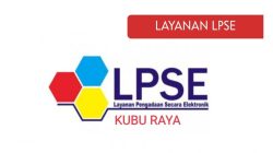 Logo LPSE Kubu Raya, platform untuk proses tender Pokja Kubu Raya yang tengah menjadi perbincangan terkait dugaan ketidakwajaran dalam pemilihan penyedia jasa konsultansi konstruksi.