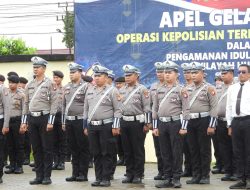 Polres Sambas Gelar Apel Operasi Kapuas Ketupat 2025, Pastikan Kelancaran dan Keamanan Mudik