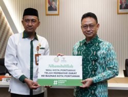 Baznas Kota Pontianak Gelar Program Teladan Pemimpin Membayar Zakat