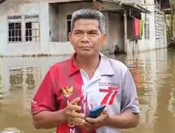 Banjir di Desa Bayun Sari Ketapang, Warga Terisolir Debit Air Semakin Naik