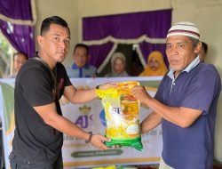 Aliansi Jurnalis Ketapang dan Hiswana Migas Bagikan 2 Ton Beras