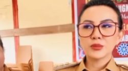 Bupati Landak Karolin Margaret Natasa, memberikan imbauan kepada masyarakat untuk tidak tergiur terhadap investasi bodong yang tengah marak terjadi. Foto: Ist.