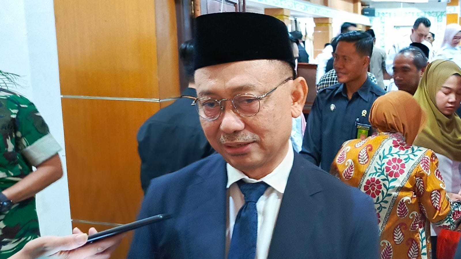 Wali Kota Pontianak, Edi Kamtono ingatkan masyarakat jaga pola hidup sehat dan hindari rokok, Rabu (26/03/2025). Foto: Mario/Faktakalbar.id