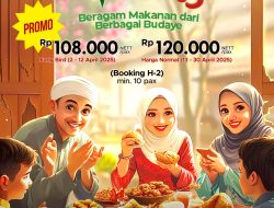 LEZATNYA RENDANG SAPI DAN LEPAT LAU KHAS TRANSERA HOTEL DI MOMENT HALAL BIHALAL 1446 H