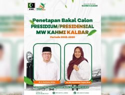 Dua Bakal Calon Resmi Ditetapkan Jelang Muswil IX KAHMI Kalbar 2025