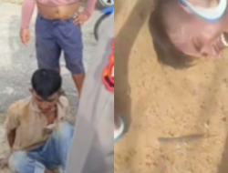 Pelaku Pencurian Kayu Balok di Nanga Pinoh Ditangkap Warga