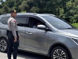 Razia Gabungan di Entikong, Polisi Sisir Kendaraan Antisipasi Kejahatan Lintas Negara